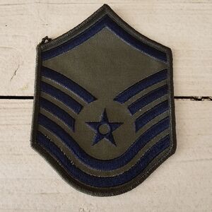 US Air Force Master Sergeant sew-on patch